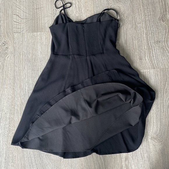 Sunday best black dress double lined - Picture 3 of 7